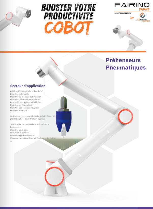 Catalogue Préhenseurs pneumatiques